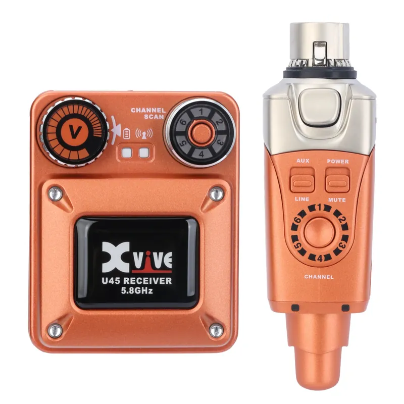 Letzte Chance XVive U45 In-Ear Monitor Wireless System, 5.8 GHz, Orange