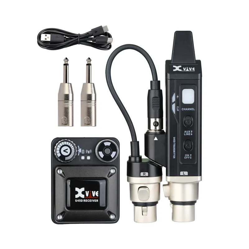 XVive U45D Stereo In-Ear Monitor Wireless System, 5.8 GHz Zertifiziert