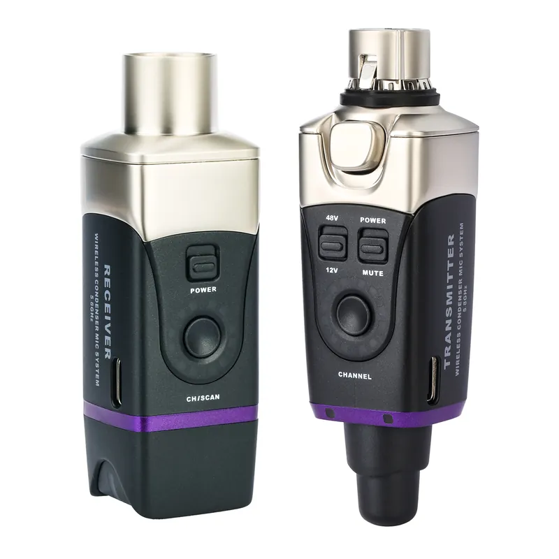 Rabatt XVive U35C Microphone Wireless System for Condenser Microphones, 5.8 GHz