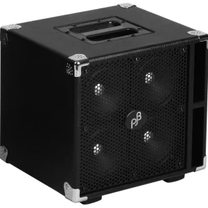 Phil Jones Bass C4 - Compact 4 Bass Cabinet, 4x5", 400 Watt - Black Echt
