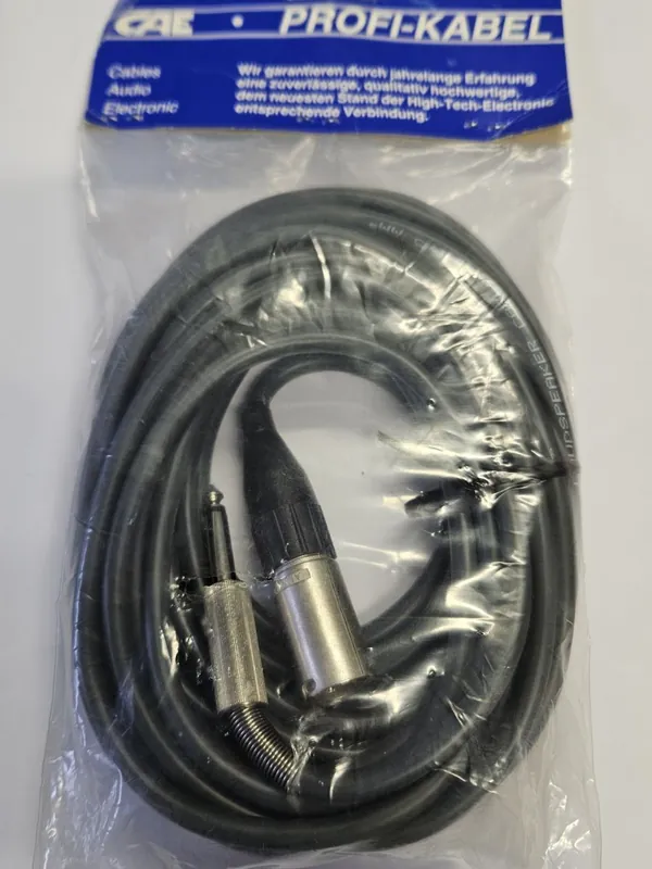 Kostenfreie Lieferung DREITEC 12610 Lautsprecherkabel 7,5 m, Klinke/XLR