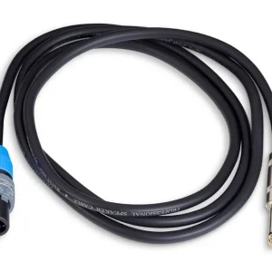 RockCable Speaker Cable - Speakon Plug (2-pole) / Straight TS (6.3 mm / 1/4") - 2 m / 6.6 ft Top-Angebot