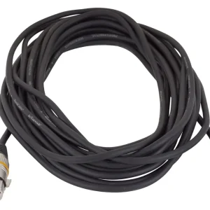 Markenware RockCable Microphone Cable - XLR (male) / XLR (female), Color Coded - 9 m / 29.5 ft