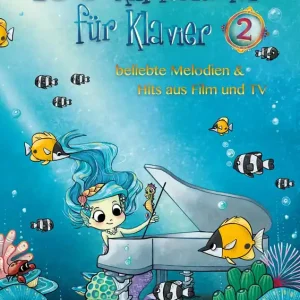 100 Kinderlieder für Klavier 2 - beliebte Melodien & Hits aus Film TV - BOE 7965 Zertifiziert