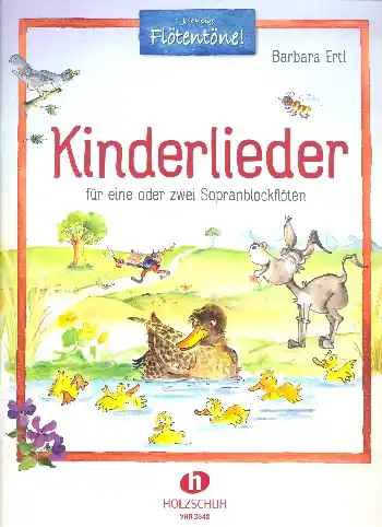 Ertl: Kinderlieder für 1-2 Sopranblockflöten - VHR 3648 Markenware