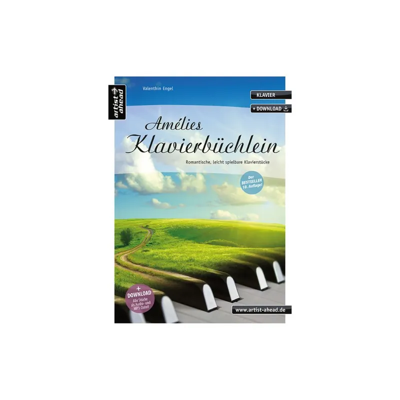 Valenthin: Amelies Klavierbüchlein - Artist Ahead - Noten Piano Markenprodukt
