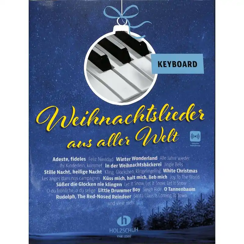 Preiswert Weihnachtslieder aus aller Welt für Keyboard - VHR 13502