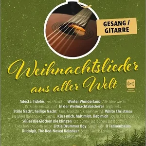 Weihnachtslieder aus aller Welt für Gesang u. Gitarre - VHR 13511 Sonderaktion
