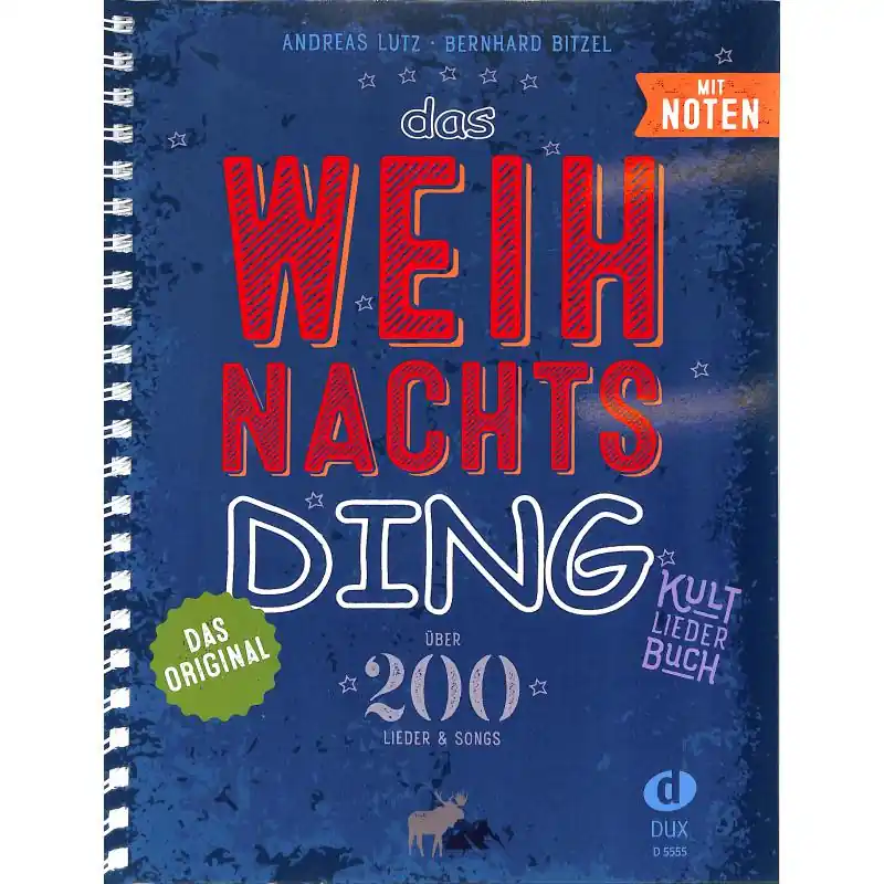 Top-Seller Das Weihnachts-Ding - Kultliederbuch DIN A4 - DUX 5555