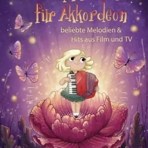 100 Kinderlieder für Akkordeon - beliebte Melodien & Hits aus Film und TV - BOE 8036 Kostenloser Versand