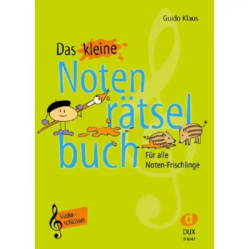 Garantierte Lieferung Guido Klaus: Das kleine Notenrätselbuch Violinschlüssel - D 1042