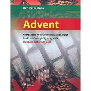 Zertifiziert Chilla: ADVENT Spielbuch Orgel Noten - Strube VS3367