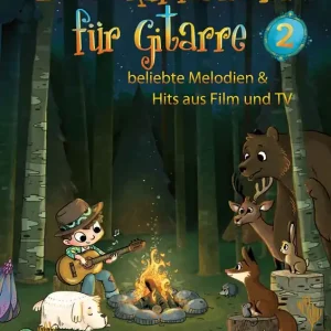 100 Kinderlieder für Gitarre 2 - beliebte Melodien & Hits aus Film und TV - BOE 7963 Versand Am Gleichen Tag