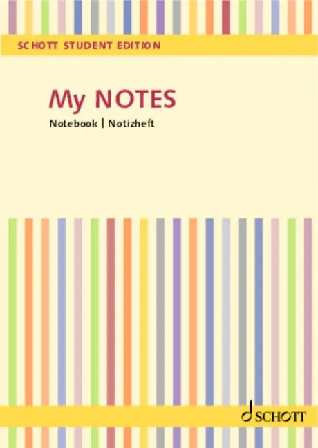 Top-Seller SCHOTT SKK54 My NOTES Notizheft