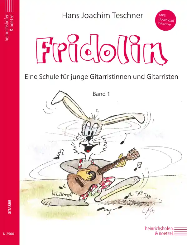 Rabatt Fridolin - Eine Schule für junge Gitarristen (+mp3-Download) - N2500