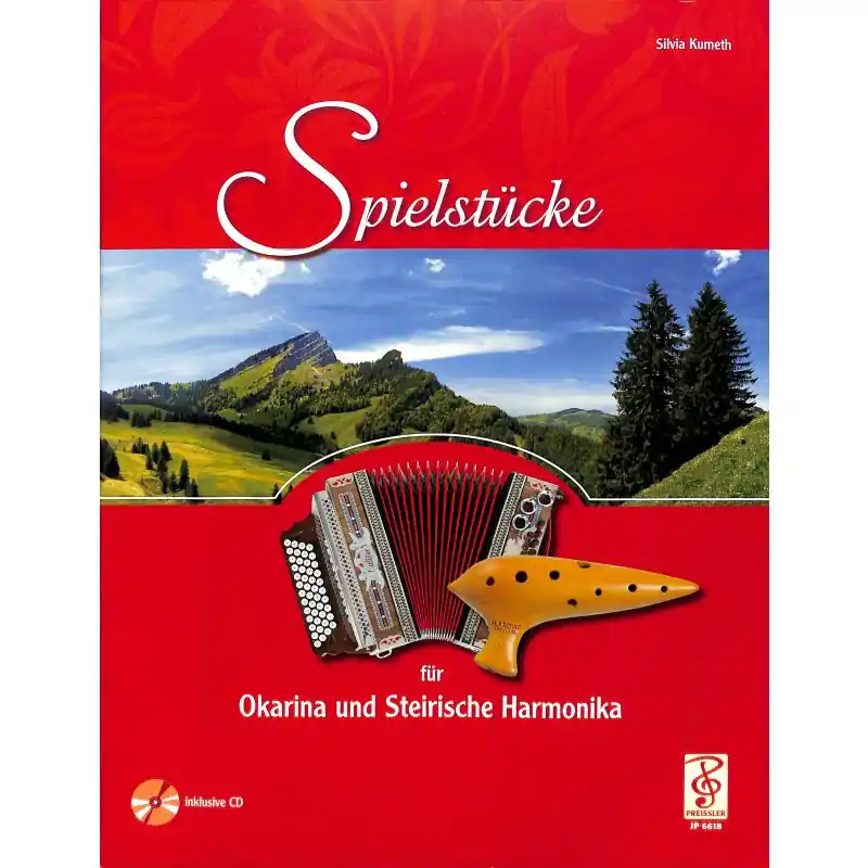 Kumeth: Spielstücke für Okarina und Steirische Harmonika - JP 6618 Sonderaktion