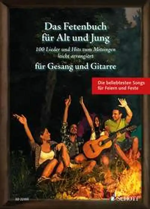 Das Rock & Pop Fetenbuch für Alt und Jung - Gitarre und Gesang - ED 22355 Direktkauf