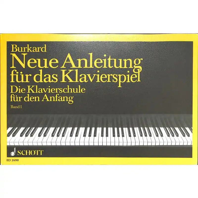 Burkard: Neue Anleitung für das Klavierspiel Bd. 1 - ED 2690 Billig