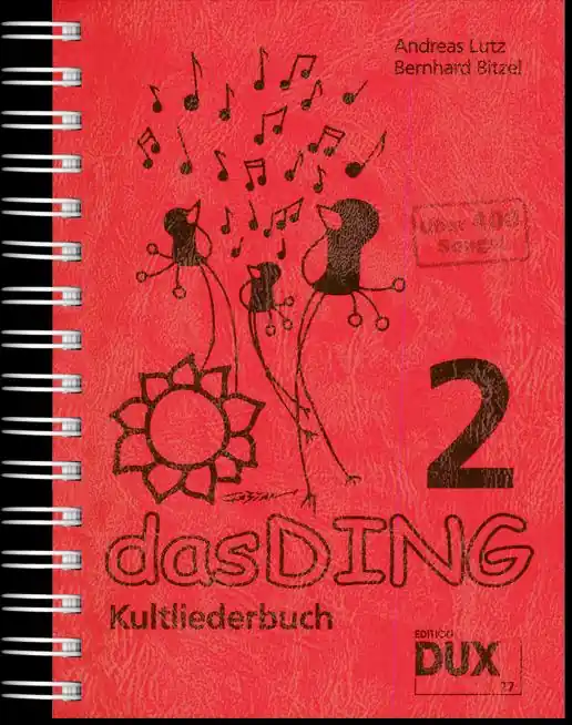 Finale Aktion Das Ding 2 - Kultliederbuch DIN A5 - DUX 77