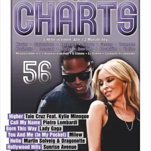 HAGE EH3841 Top Charts 56 Songbook + CD Top-Seller