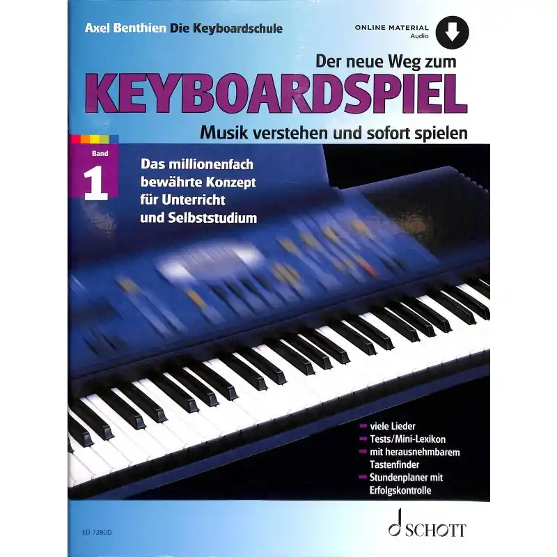 Benthien: Der neue Weg zum Keyboardspiel 1 - ED7280D Finale Aktion