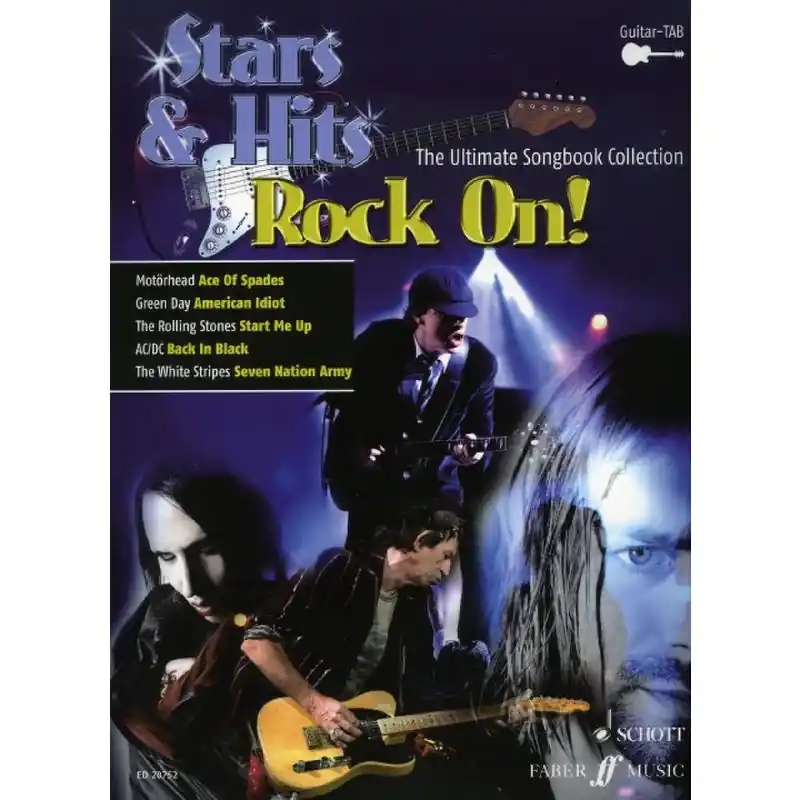 Stars & Hits Rock On! The Ultimate Songbook Collection für Gitarre TAB - ED 20752 Garantierte Lieferung