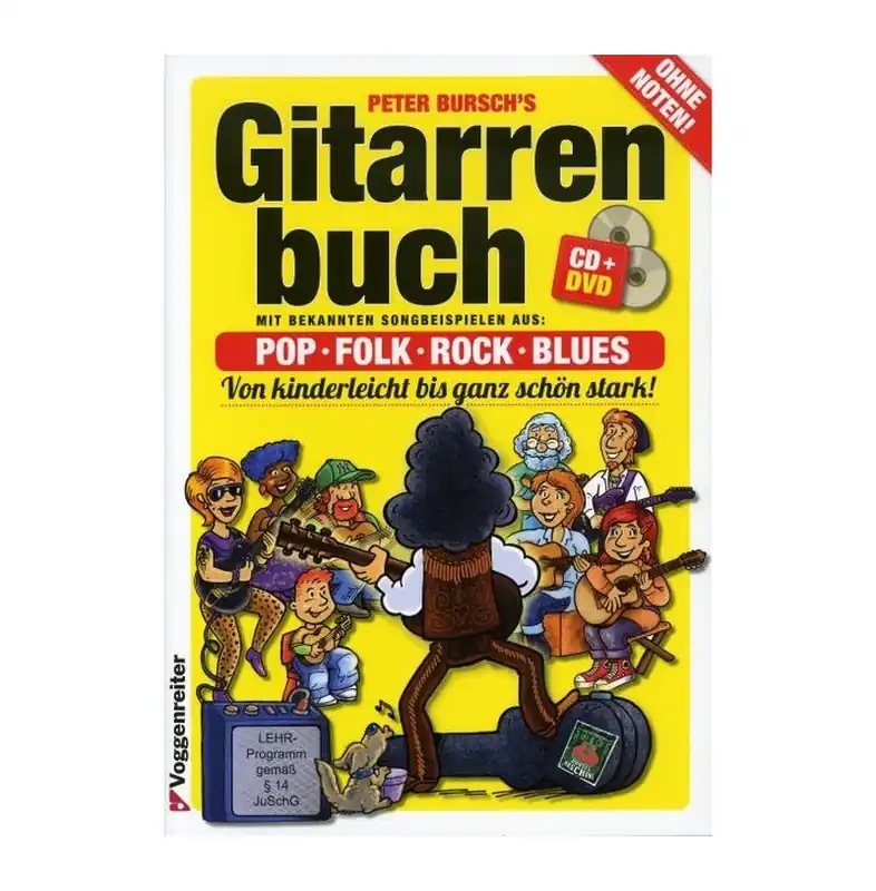Aktuell VOGG 208 Peter Bursch's Gitarrenbuch