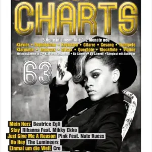 HAGE EH3835 Top Charts 63 Songbook + CD Kostenloser Rückversand