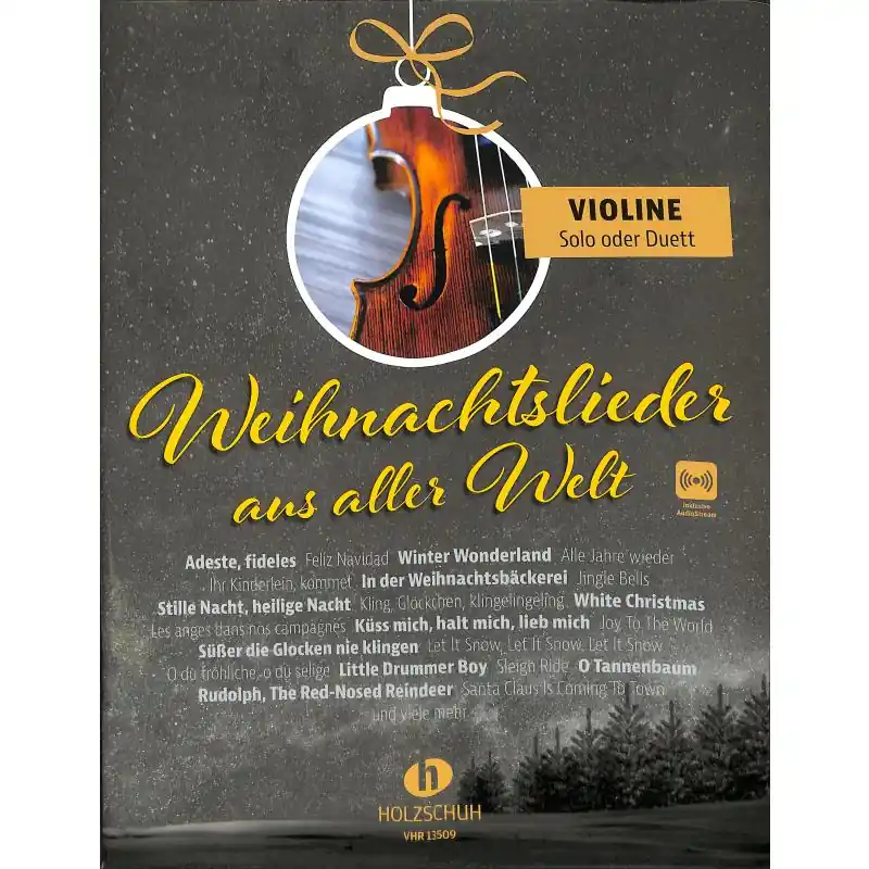 Sonderangebot Weihnachtslieder aus aller Welt für Violine - VHR 13509