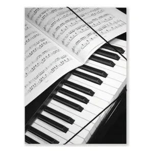 Gummispannmappe - Klavier/Notenblatt Expressversand