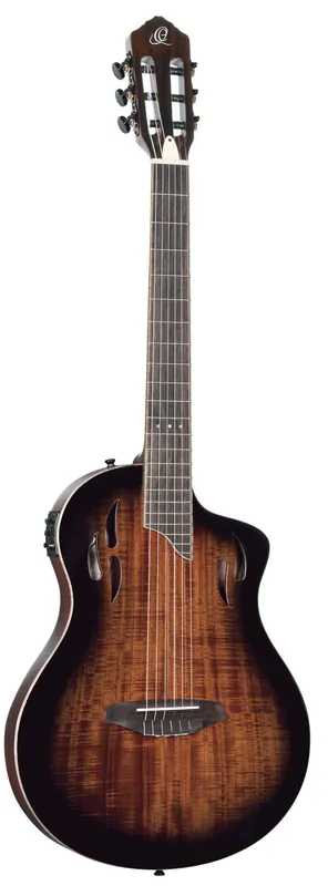 ORTEGA TourPlayer DeLuxe Nylon String Acacia Burst Neue Kollektion