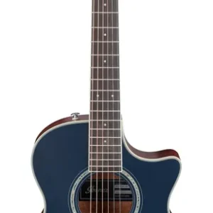 Markenprodukt IBANEZ AE200JR-DBF Akustikgitarre Junior - Dark Tide Blue Flat