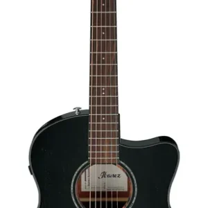 Ibanez AAM340CE-RUB Advanced Acoustic Auditorium Body Akustikgitarre 6-String - Rustic Black High Gl Neue Ware