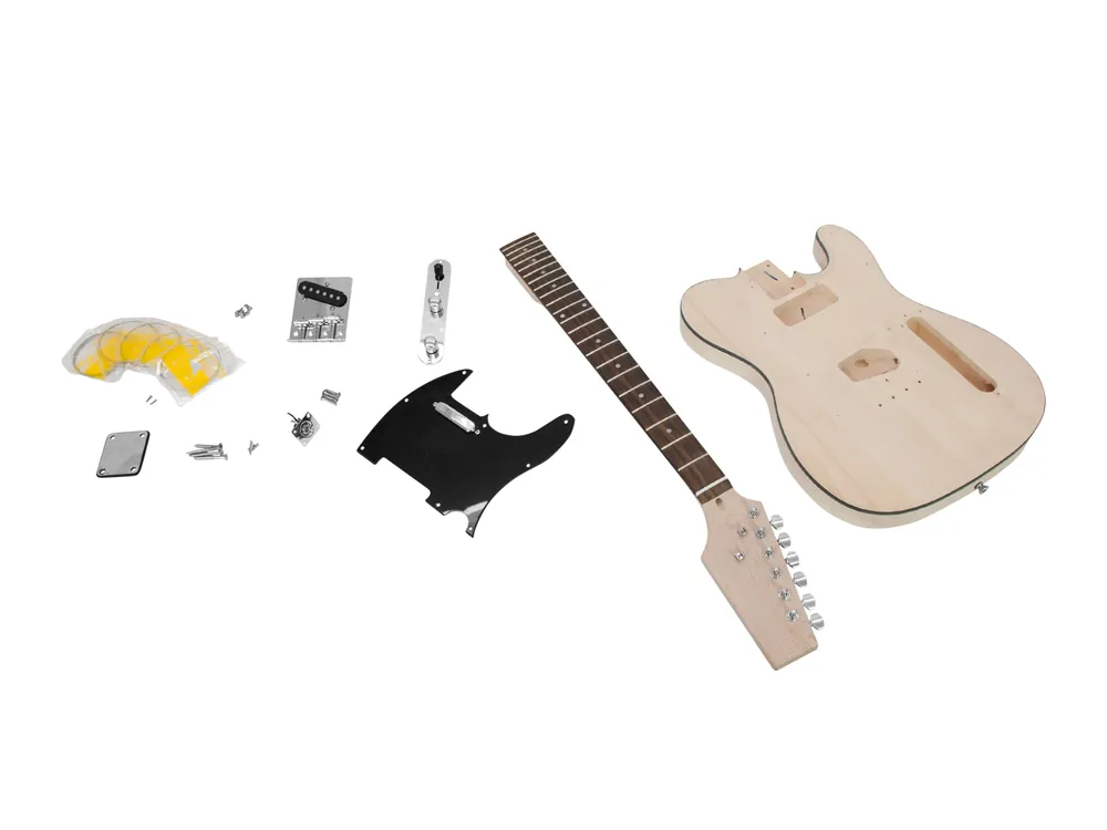 DIMAVERY DIY TL-10 Gitarrenbausatz Saisonangebot