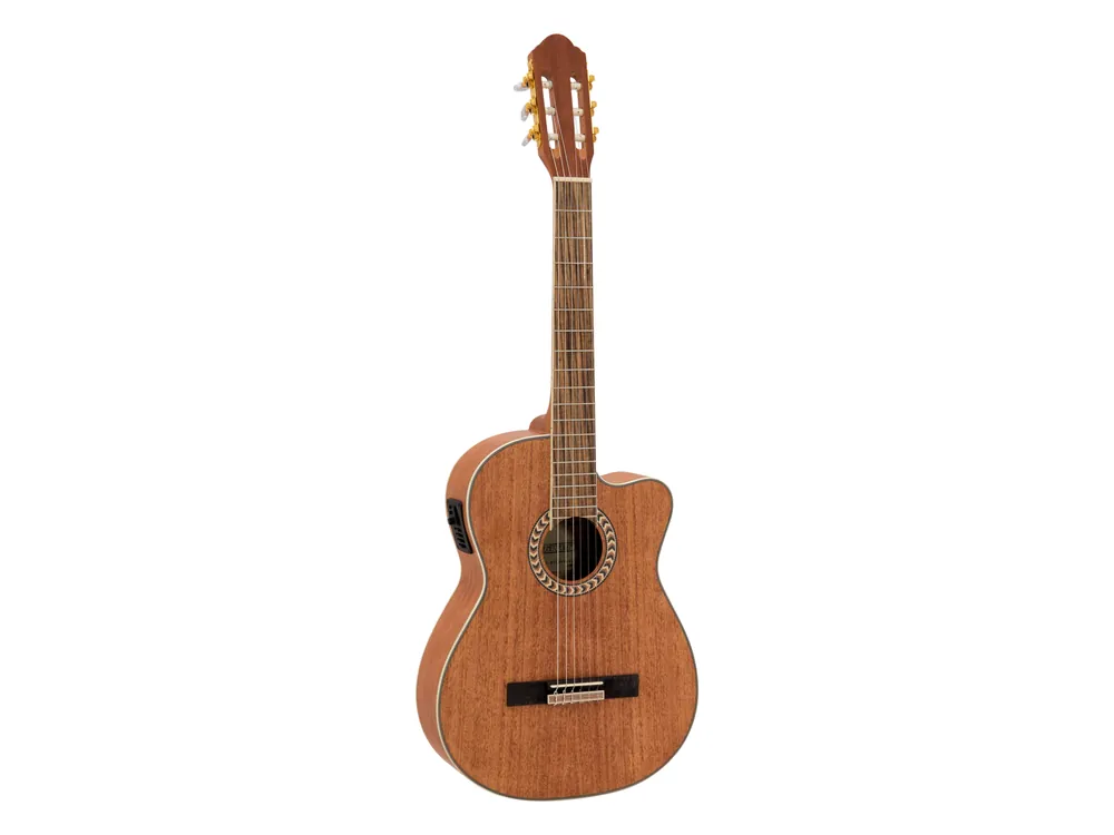 DIMAVERY CN-300 Klassikgitarre, mahagoni Preisknaller