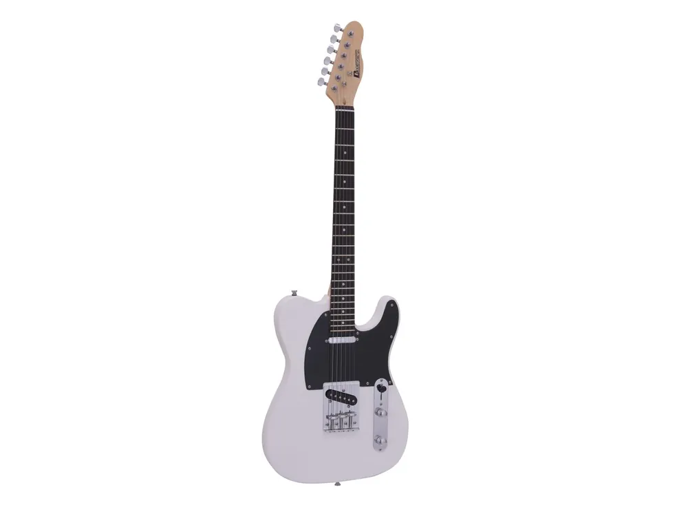 Sichere Zahlung DIMAVERY TL-401 E-Gitarre, weiß