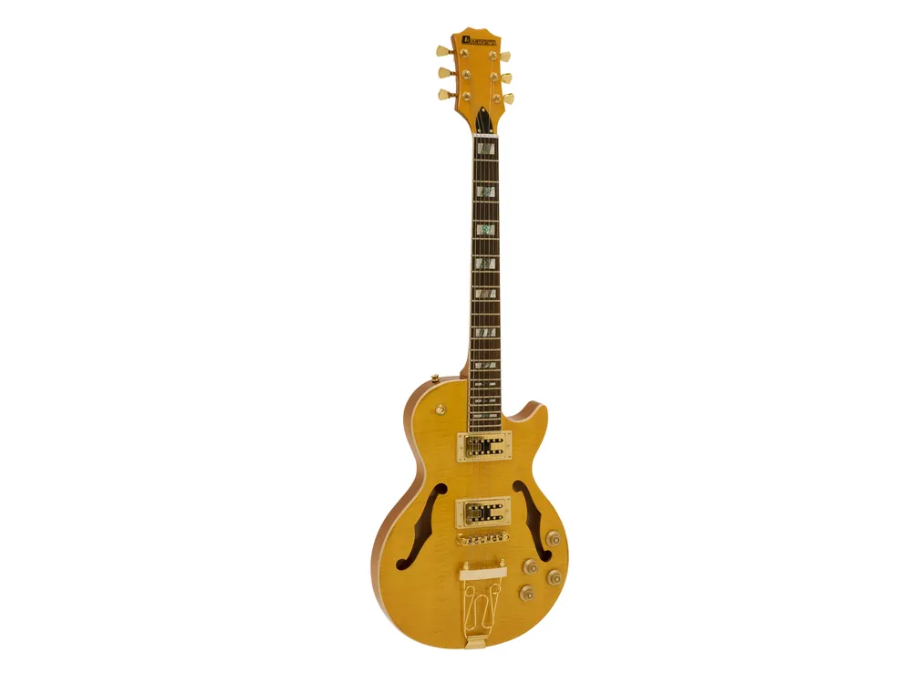 Online Kaufen DIMAVERY LP-600 E-Gitarre, natur Ahorn