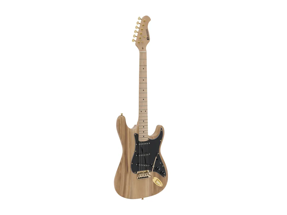 Preisknaller DIMAVERY ST-303 E-Gitarre, natur