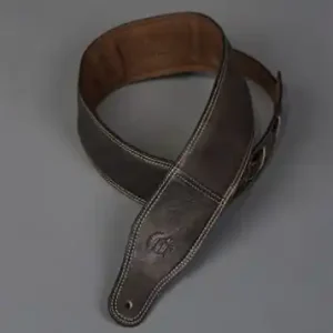 Beliebt Harvest Fine Leather Gepolsterter Gurt für Gitarren 588 Brown Cow Antique 118 cm - 134 cm