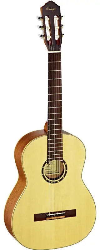 Heißes Angebot ORTEGA R121-1/2 Konzertgitarre Schüler-Modell 1/2 Modell