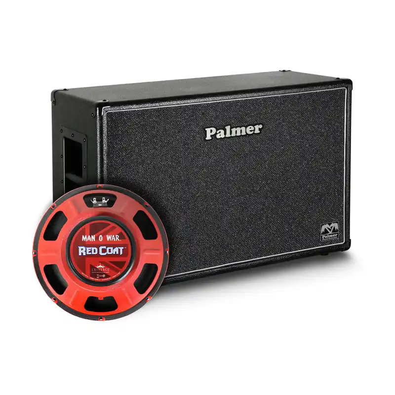 Preis Gesenkt Palmer MI CAB 212 MOW OB - Gitarrenbox 2 x 12" mit Eminence Man O War 8/16 Ohm Open Back