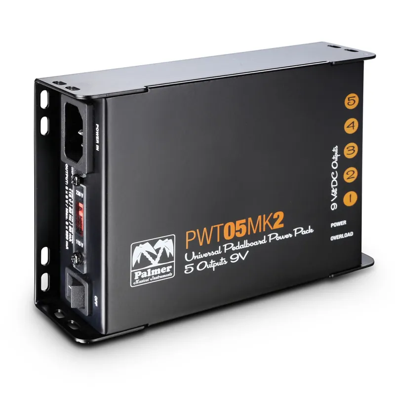 Super-Preis Palmer MI PWT 05 MK 2 - Universelles 9V-Netzteil für Pedalboards 5 Ausgänge
