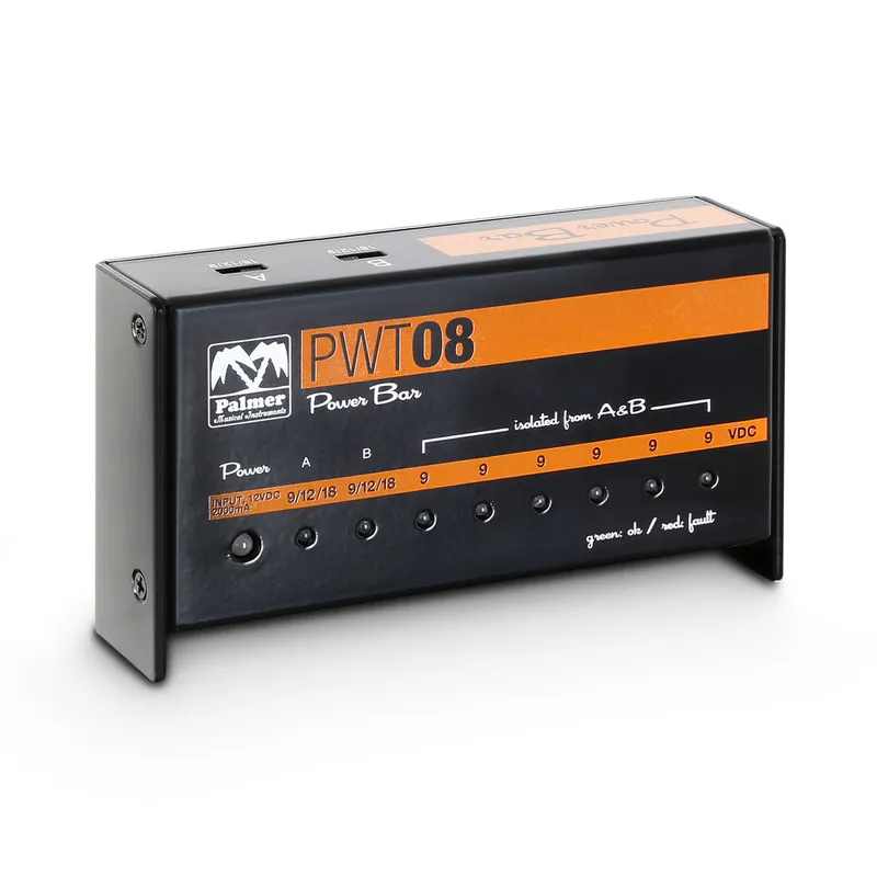 Saisonangebot Palmer MI PWT 08 - Universelles 9V-Netzteil für Pedalboards 8 Ausgänge