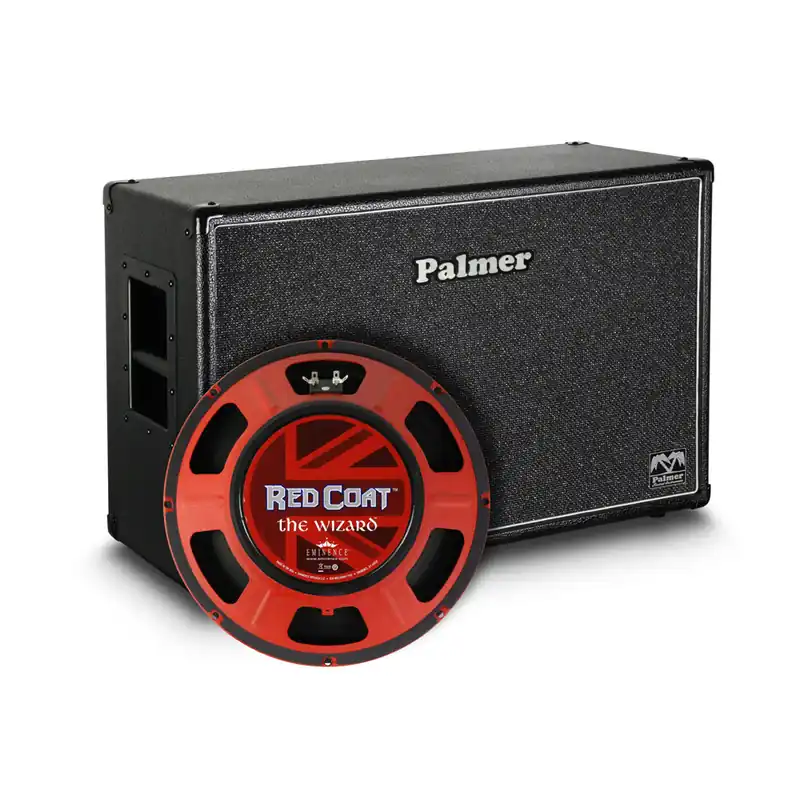 Palmer MI CAB 212 WIZ - Gitarrenbox 2 x 12" mit Eminence Wizard 8/16 Ohm Solange Der Vorrat Reicht