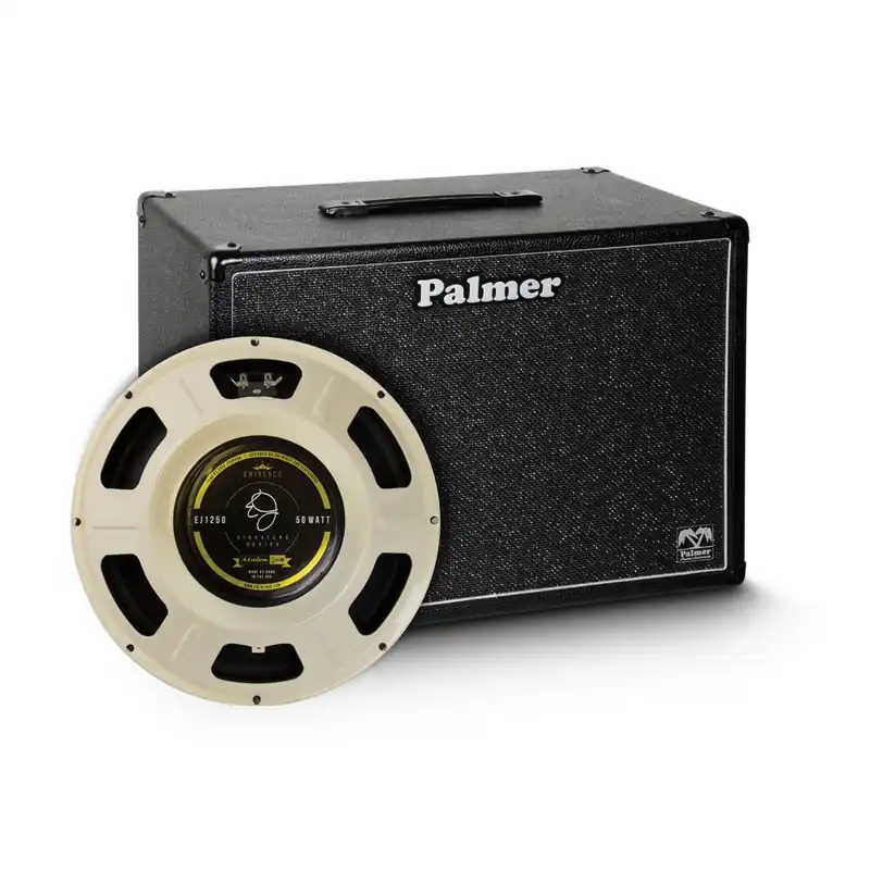 Neue Kollektion Palmer MI CAB 112 EJ - Gitarrenbox 1 x 12" mit Eric Johnson Signature Model 8 Ohm