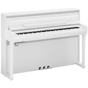Schnäppchen Yamaha CLP-885PWH Clavinova Digitalpiano Weiß Hochglanz