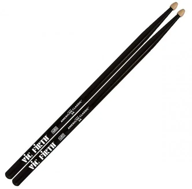 Vic Firth American Classic 5A Black (5AB) Drum Sticks Letzte Chance