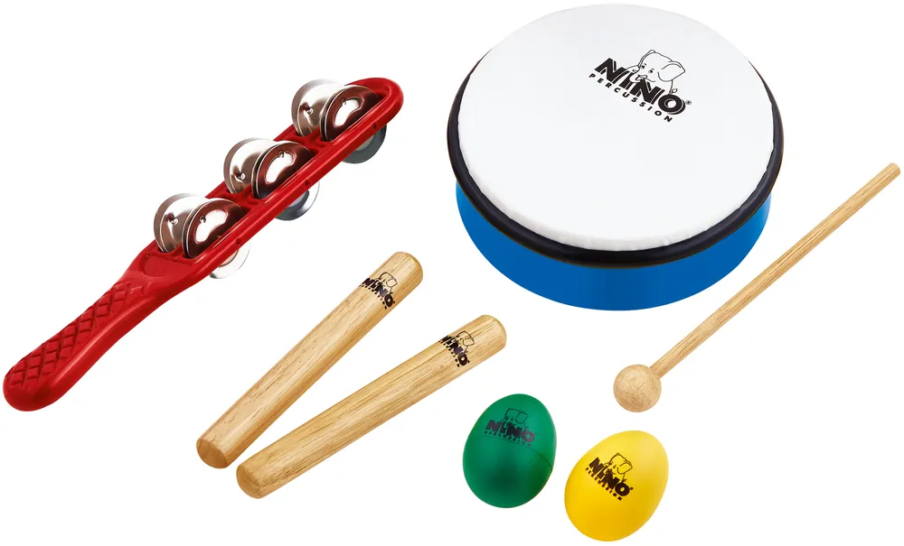 Mega-Angebot NINO PERCUSSION ASSORTMENT SET OF 7 PCS
