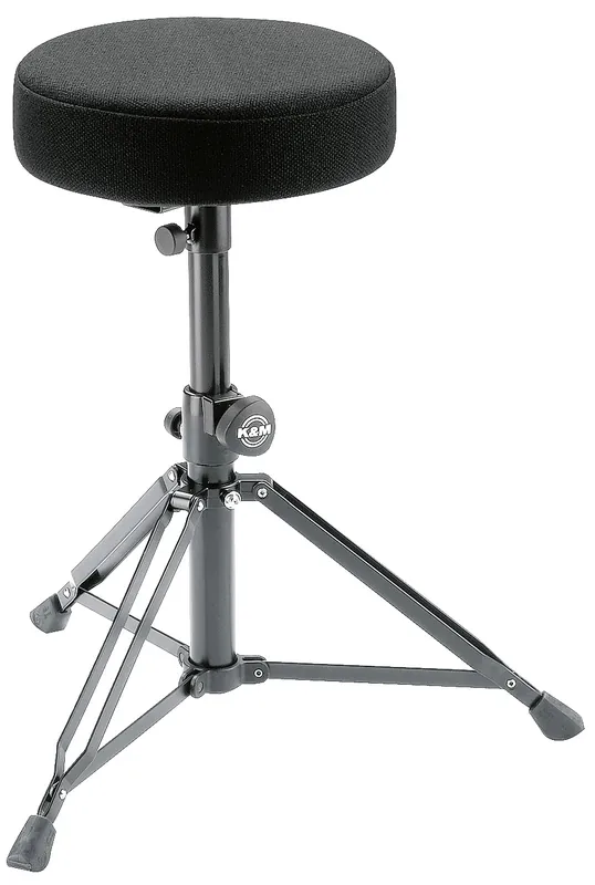K&M 14016 Drummersitz schwarz Stoff Knallerangebot