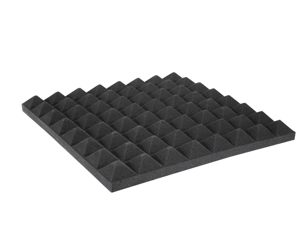 Top-Angebot OMNITRONIC Akustikschaumstoff Pyramide 50mm, 50x50cm